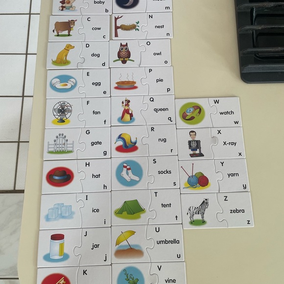Set of 6 Learning Puzzles - Picture 12 of 13
